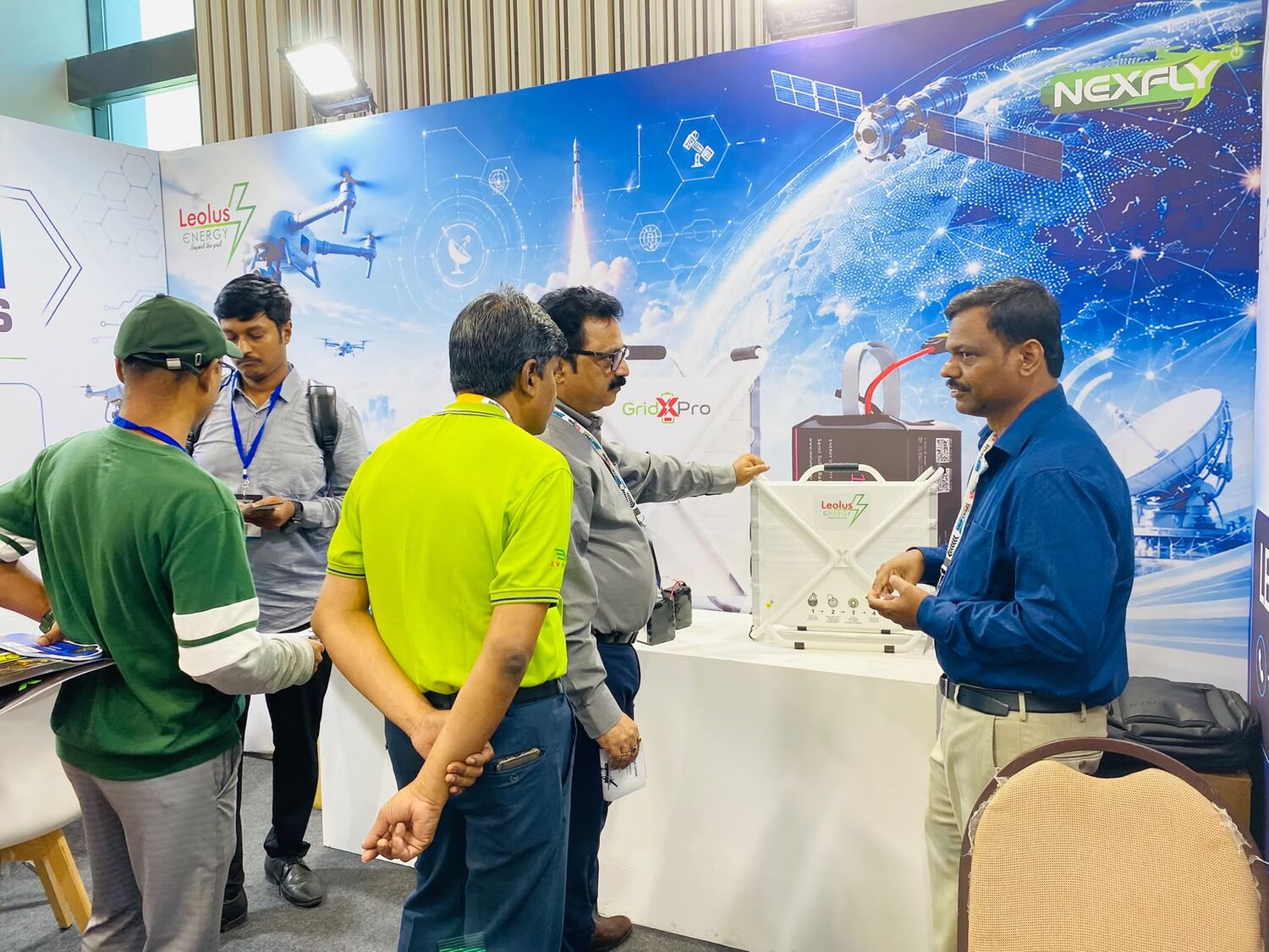 Leolus Energy at DEFTECH Bharat 2026 drone & defence battery exhibition, Bengaluru — photo 11