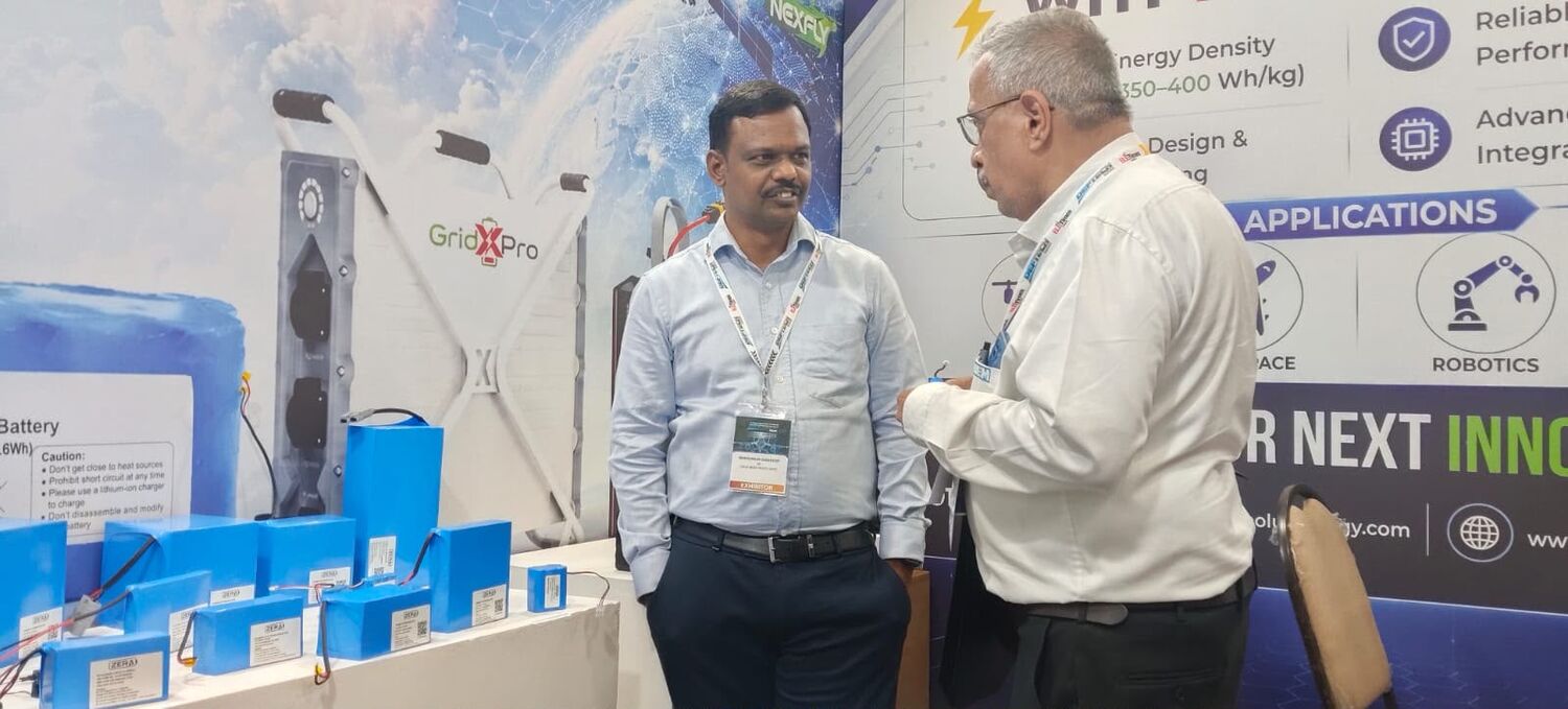 Leolus Energy at DEFTECH Bharat 2026 drone & defence battery exhibition, Bengaluru — photo 17