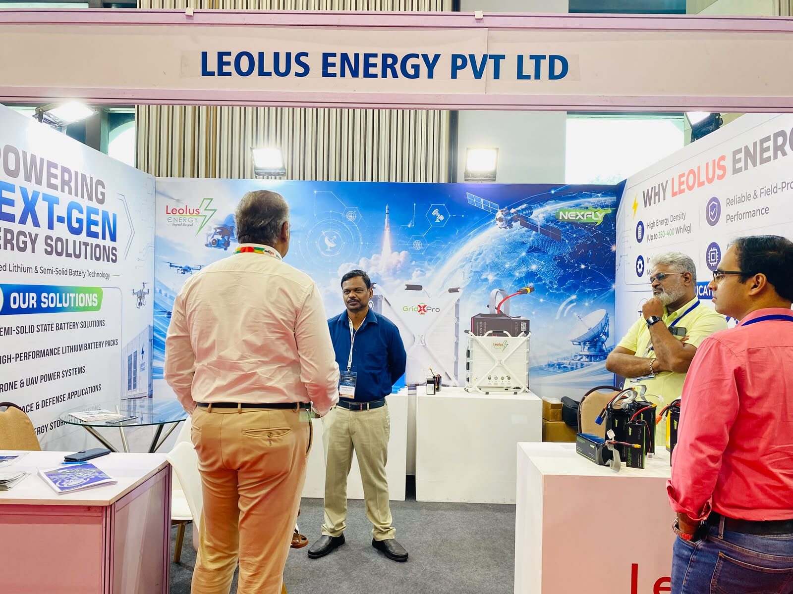 Leolus Energy at DEFTECH Bharat 2026 — Bengaluru
